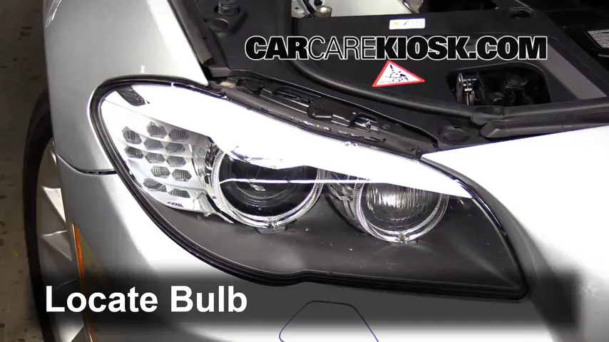 2011 BMW 535i 3.0L 6 Cyl. Turbo Lights Highbeam (replace bulb)